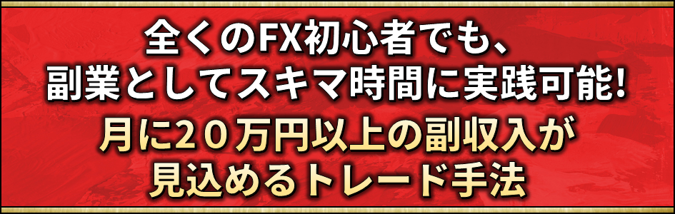 月に＋2０万円以上の副収入が見込めるトレード